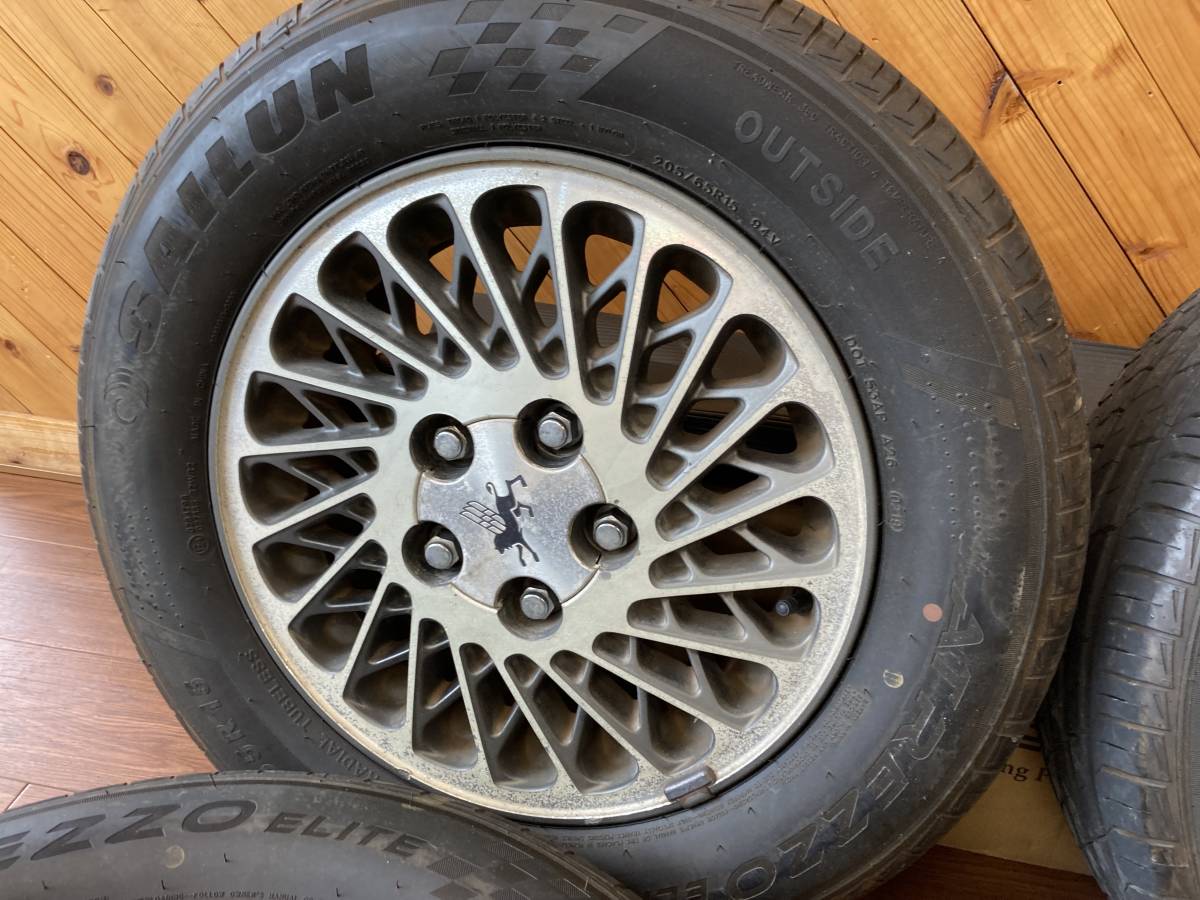 20ソアラ純正ホイール 純正ナット付き 205/65R15 15インチ 114.3 5穴