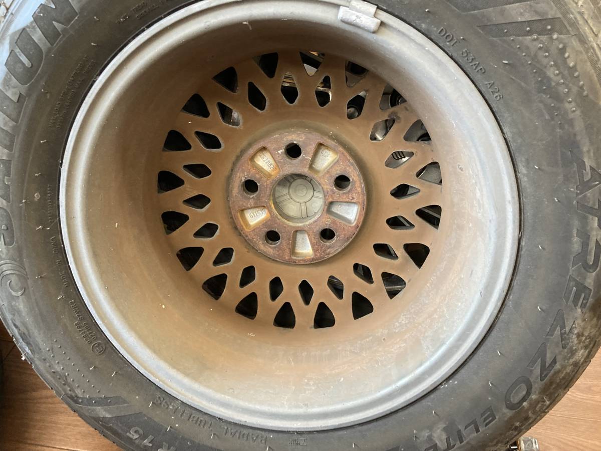 20ソアラ純正ホイール 純正ナット付き 205/65R15 15インチ 114.3 5穴 
