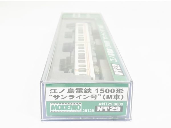 MODEMO NT29 江ノ島電鉄 1500形 サンライン号 M車 鉄道模型 Nゲージ