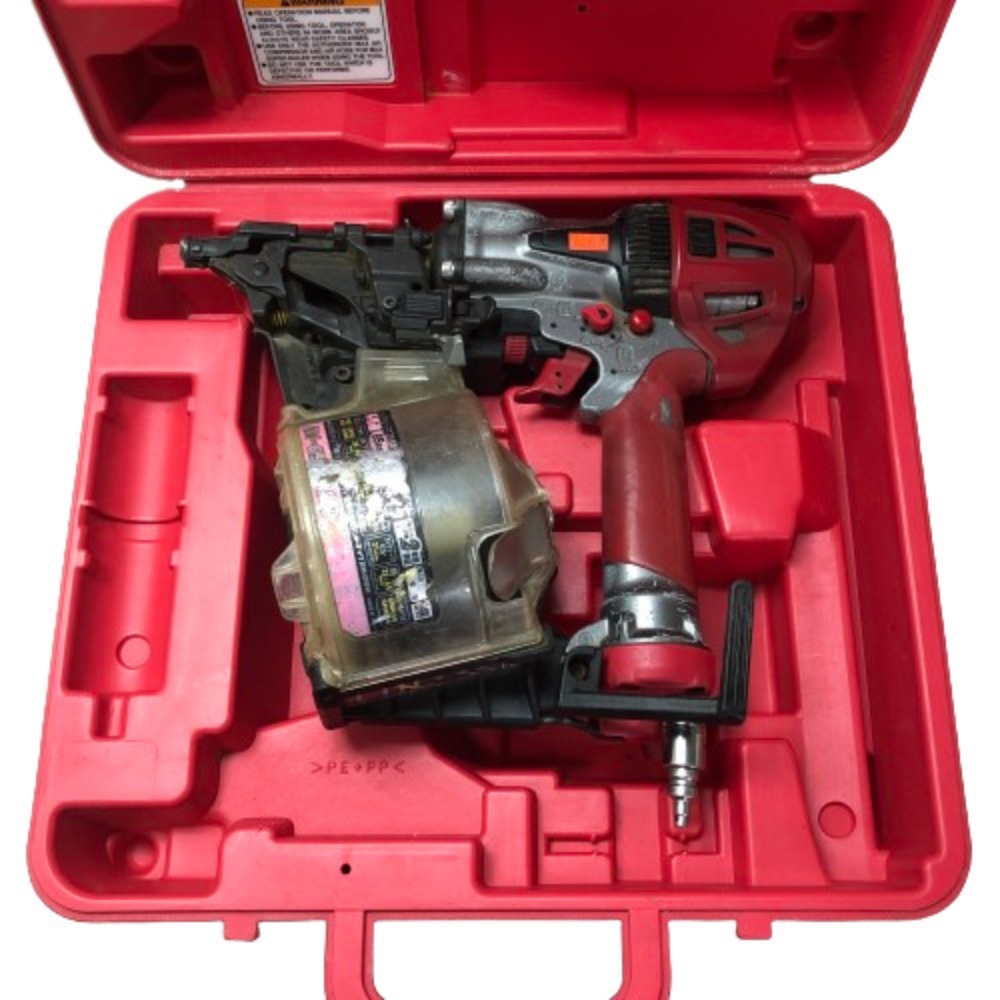 ◇◇ MAX マックス 高圧コイルネイラ　ケース付き HN-65N2 傷や汚れあり