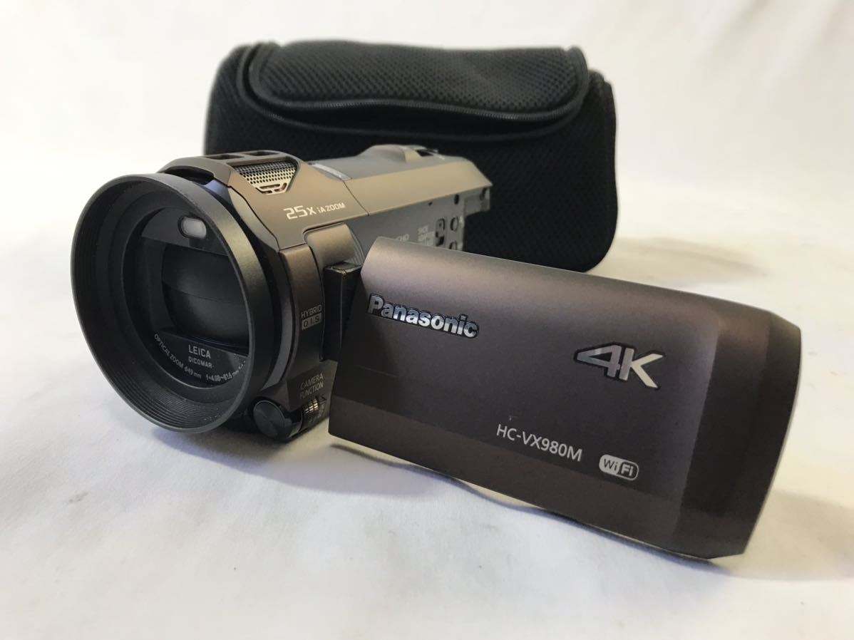 全額返金保証】【最速発送】Panasonic HC-VX980M [ブラウン] 美品 動作