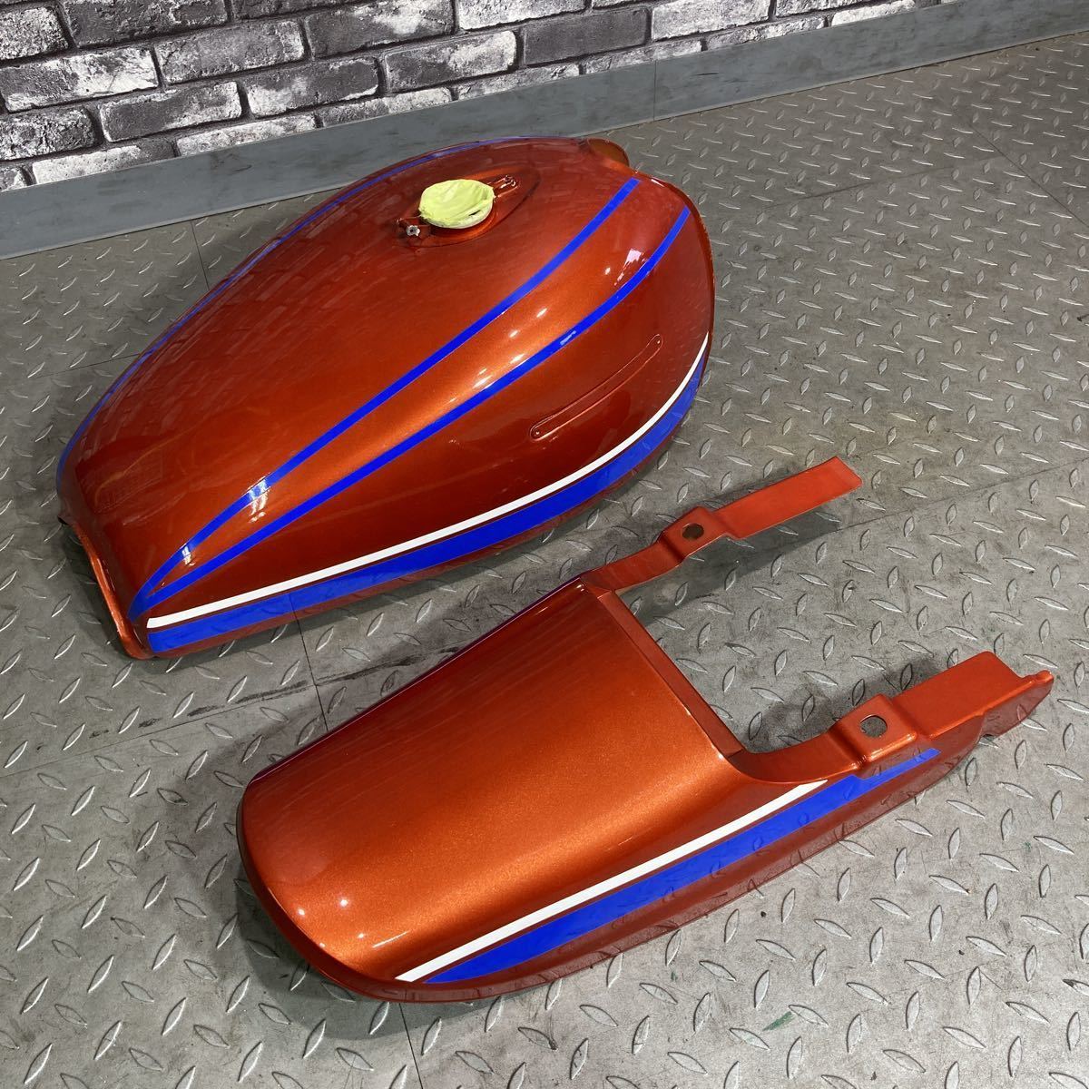  カワサキ Z1 外装セット 燃料タンク テールカウル(セット)｜売買されたオークション情報、yahooの商品情報をアーカイブ公開 - オークファン カワサキ用