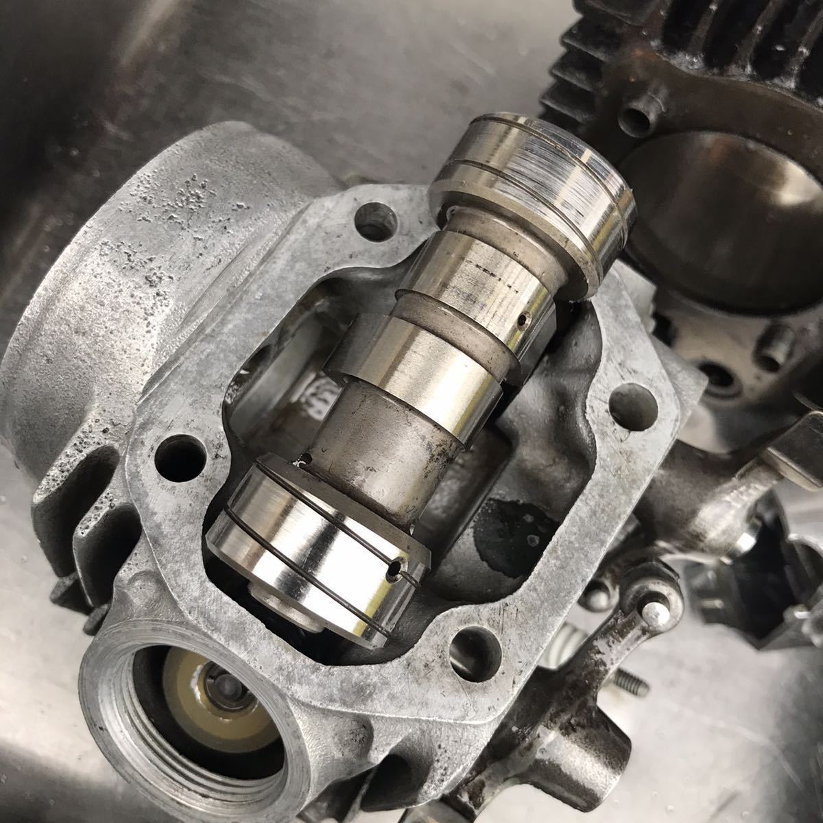 ジャンク ホンダ 純正6V DAX70 ST70 早矢仕 キタコ シリンダーヘッド 