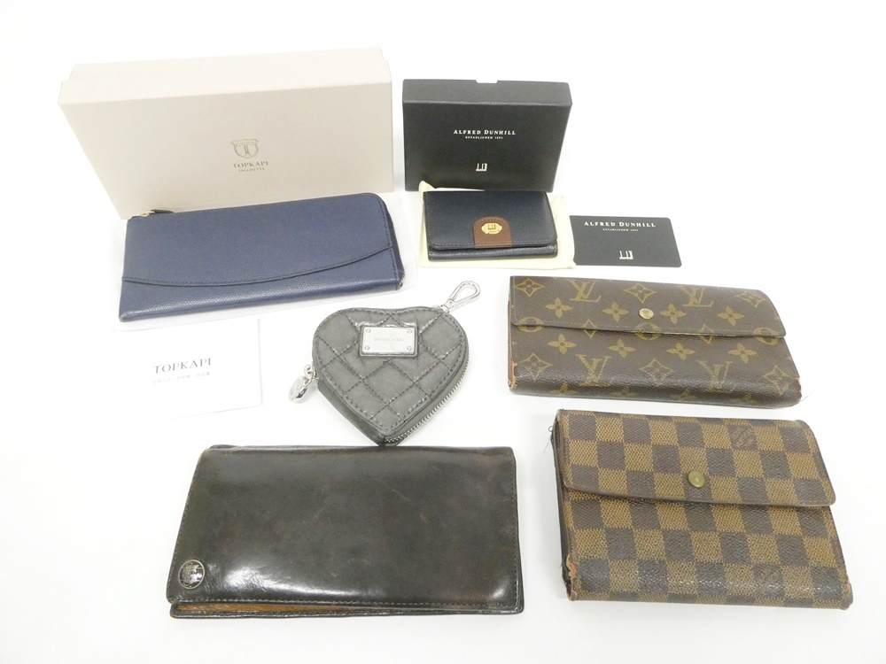 02 00-000000-00 [Y] (20) LOUIS VUITTON ルイヴィトン COACH コーチ MICHAEL KORS dunhill TOPKAPI 財布 キーケース まとめ セット 旭00