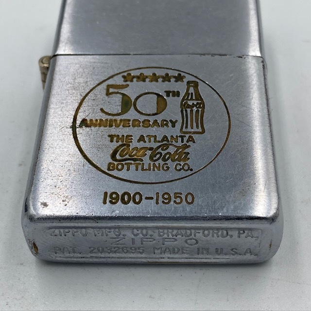 1949年～1951年 コカ・コーラ Coca Cola 50周年記念モデル ジッポー 