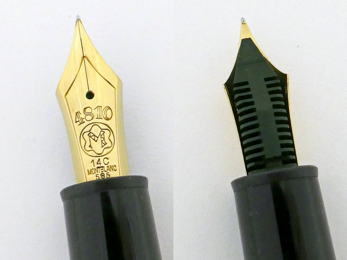 □モンブラン1970s万年筆【146】極美品 使用感極薄 18C フランス輸出用 