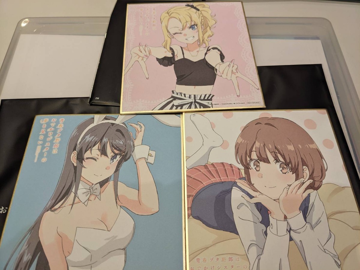 映画「青ブタ」入場特典第2弾として7月1日より描き下ろし 劇場版 青春