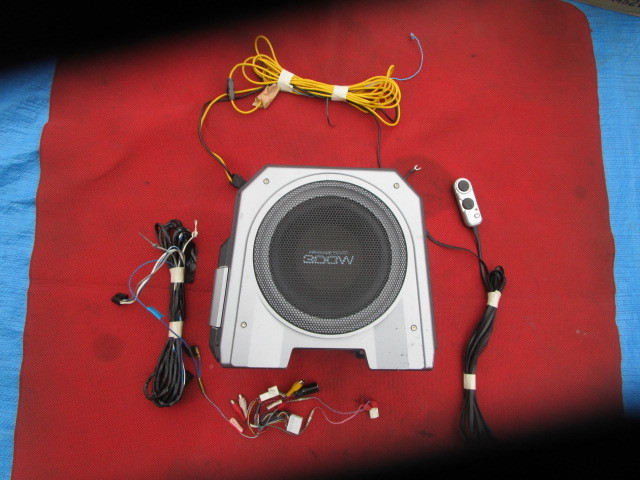 Kenwood ケンウッド KSC-SW50 アンプ内蔵サブウーハー リモコン付き