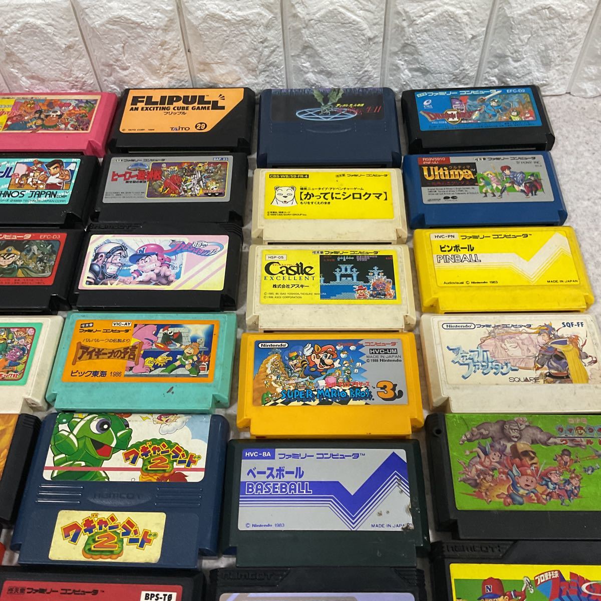 ファミコンカセット ファミコンソフト ファミコン 40点セット | ME-CFS.NET