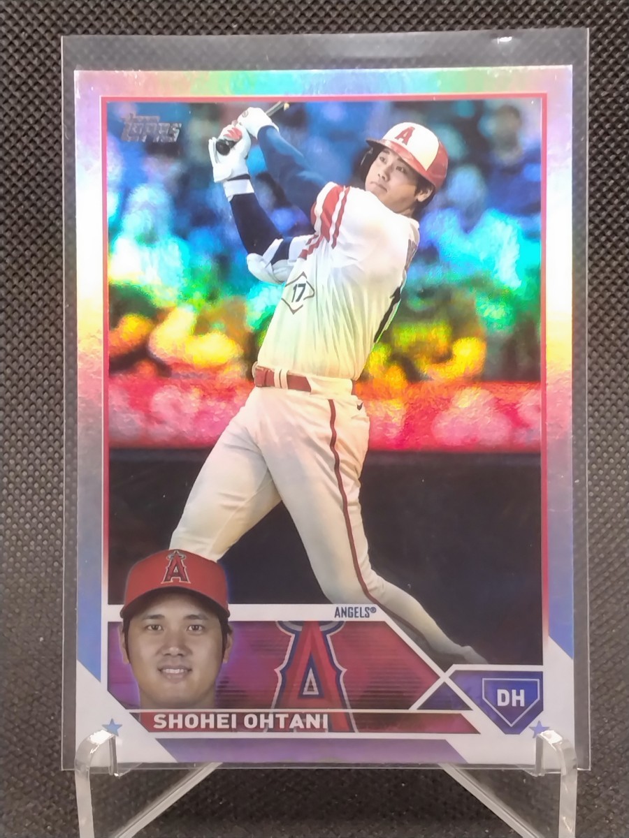 大谷翔平 レインボーフォイル【2023 TOPPS SERIES 2 #600 SHOHEI 