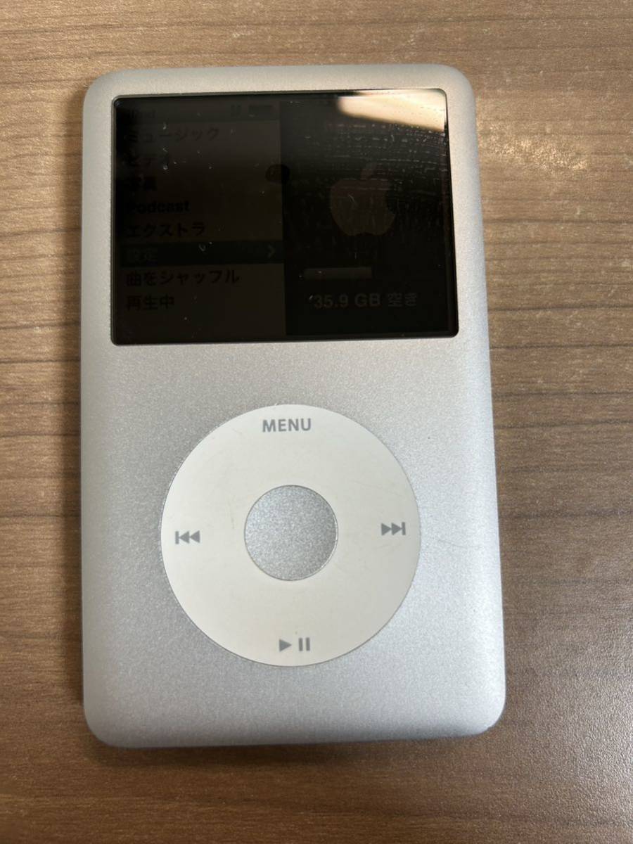 iPod classic 80GB シルバー ジャンク ジャンク 動作未確認 Apple アップル