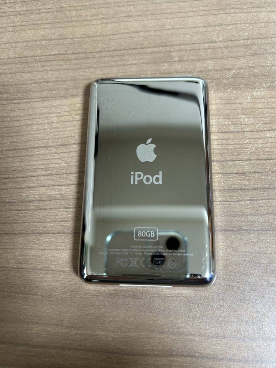 iPod classic 80GB シルバー ジャンク ジャンク 動作未確認 Apple アップル