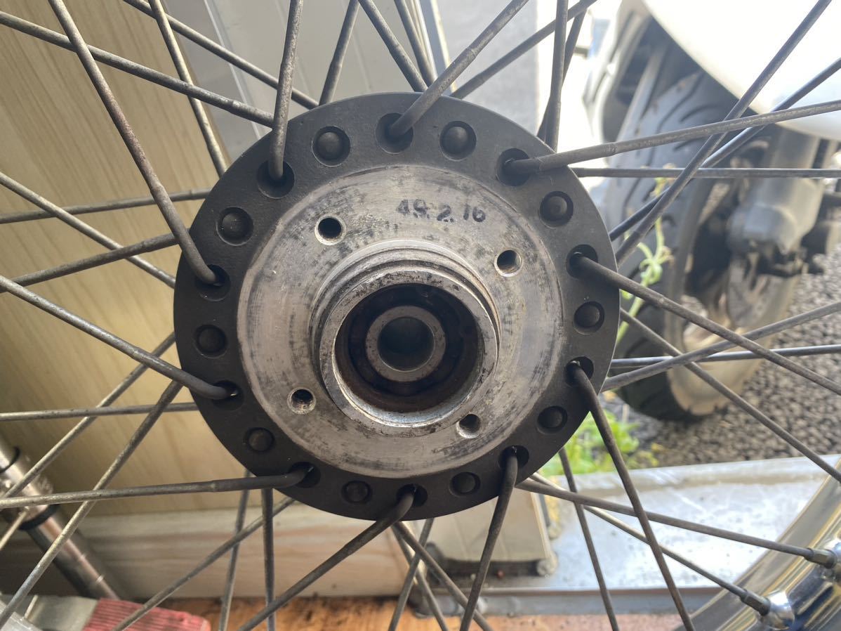 カワサキ 400SS マッハⅡ S3F タカサゴ 18インチ フロントホイール 
