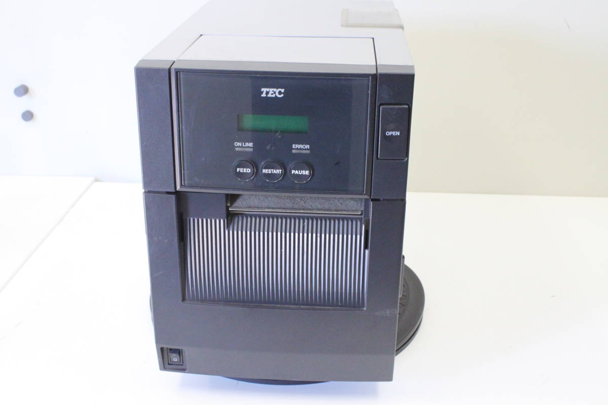 A565 東芝テック TEC バーコードプリンタ B-SA4TM-TS15-R 簡易印字確認済