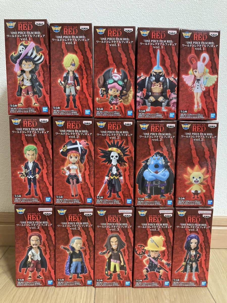 ONE PIECE ワンピース FILM RED ワールド コレクタブル フィギュア vol