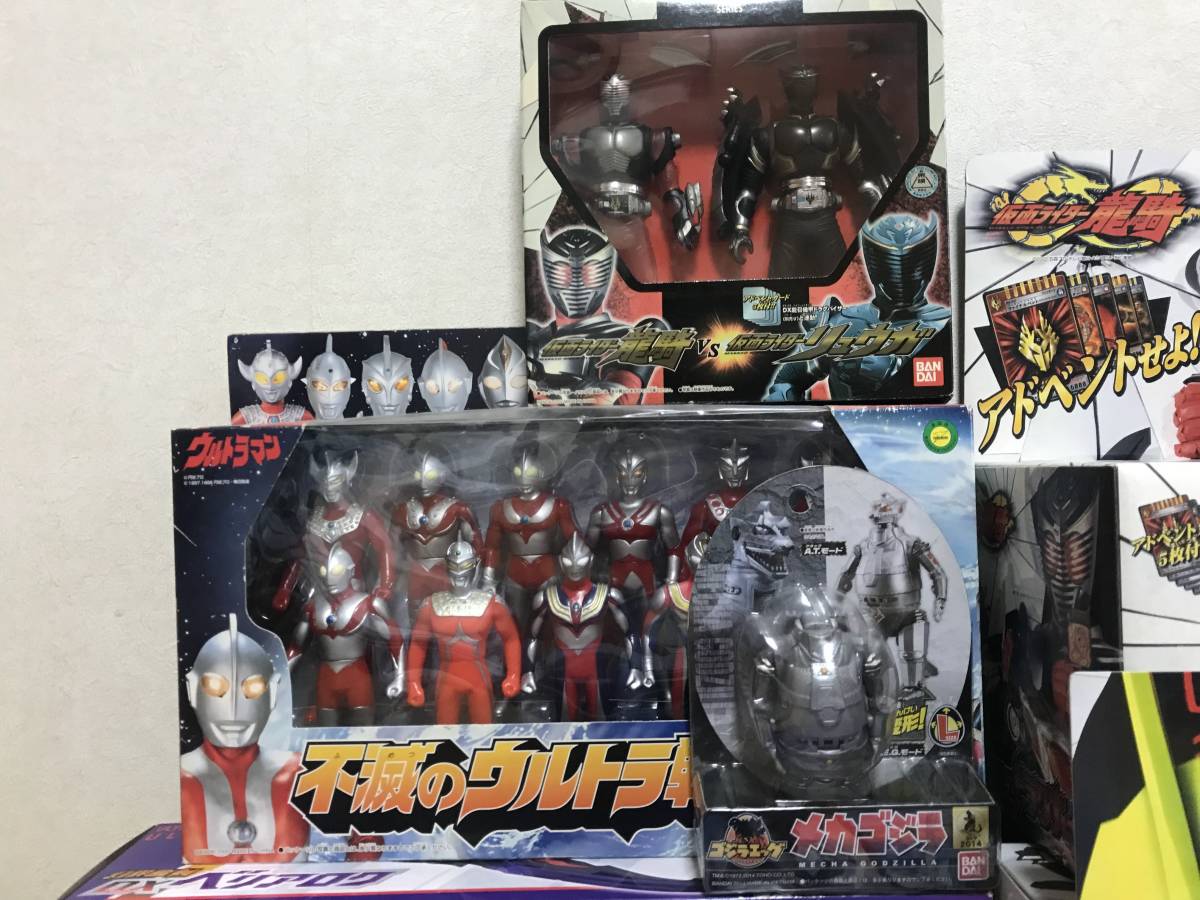 ジャンク品、送料無料】まとめ売り ウルトラマン 仮面ライダー 