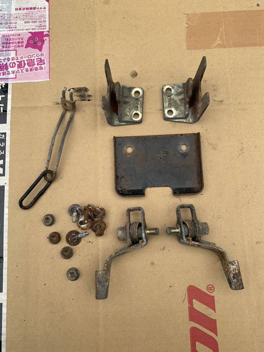 cb250t cb250n シート金具 B8 極上 1台ばら売り CB250N シート 金具 純正 CB400N CB250T CB400T