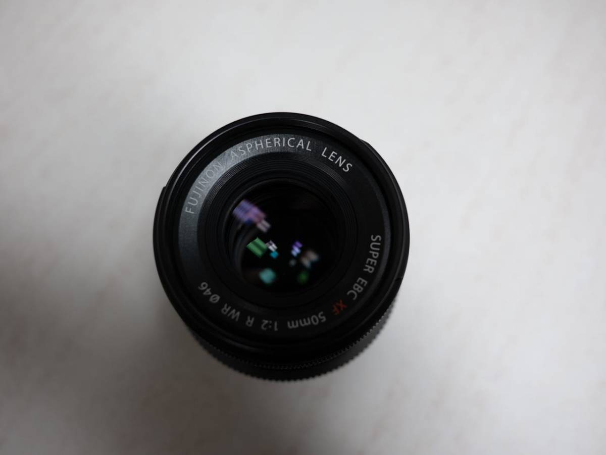 【中古美品】フジノンレンズ XF50mmF2 R WR ブラック FUJIFILM