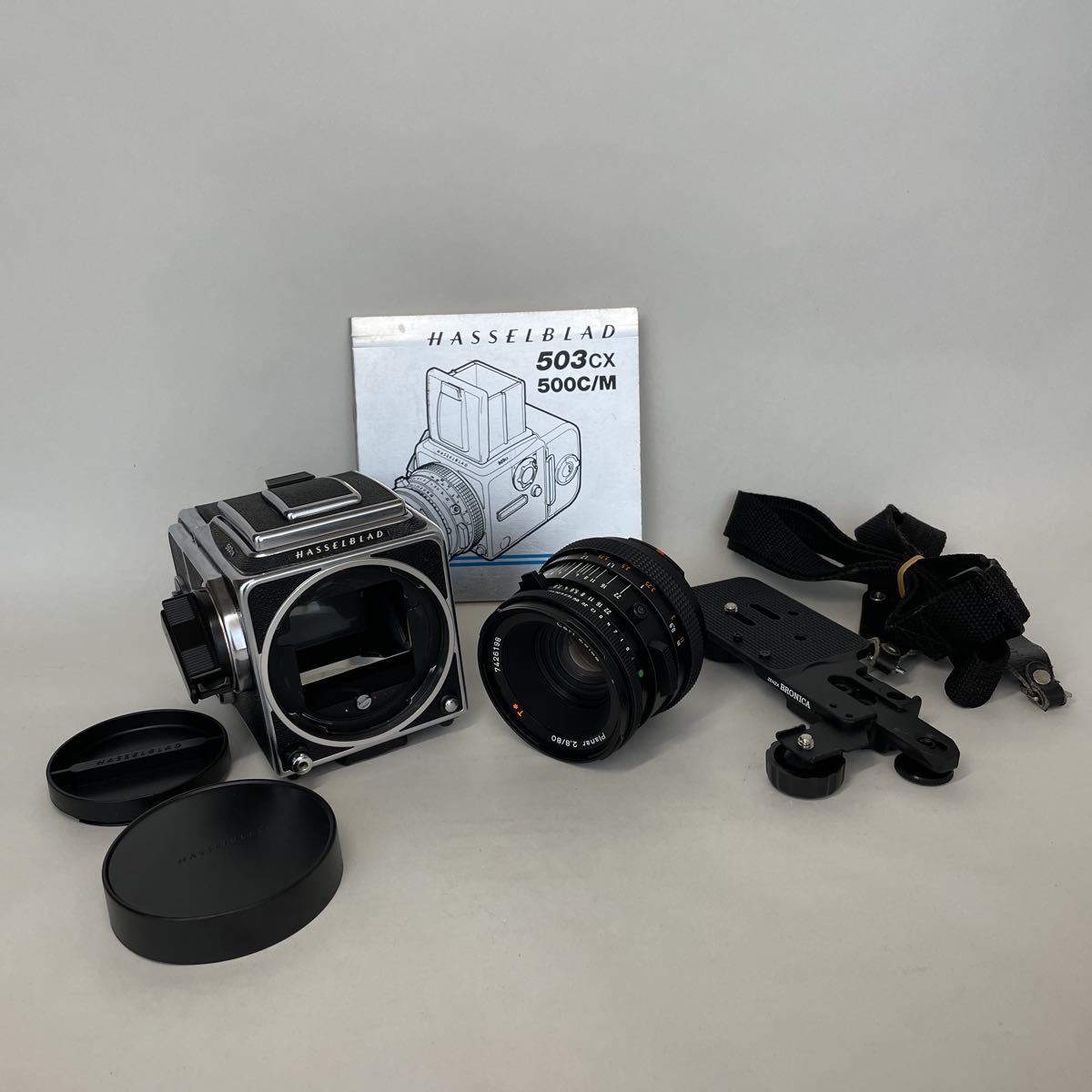 ジャンク/返品不可 HASSELBLAD 503CW Carl Zeiss Planar 80mm F2.8 #i47989 #i47437 j7