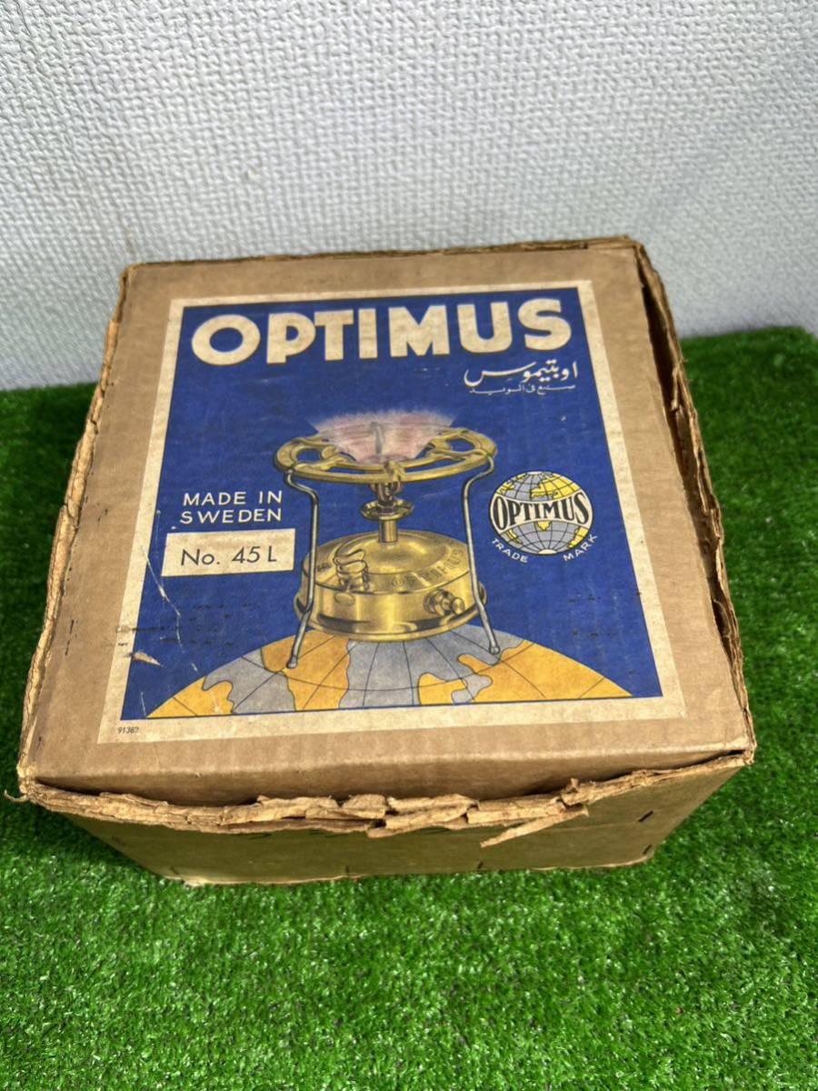 OPTIMUS オプティマス No.45 シングルバーナー 灯油ストーブ の入札 