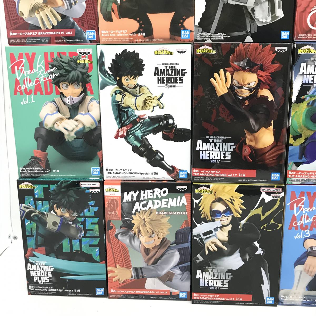 1円～】プライズ フィギュア まとめ売り 僕のヒーローアカデミア 
