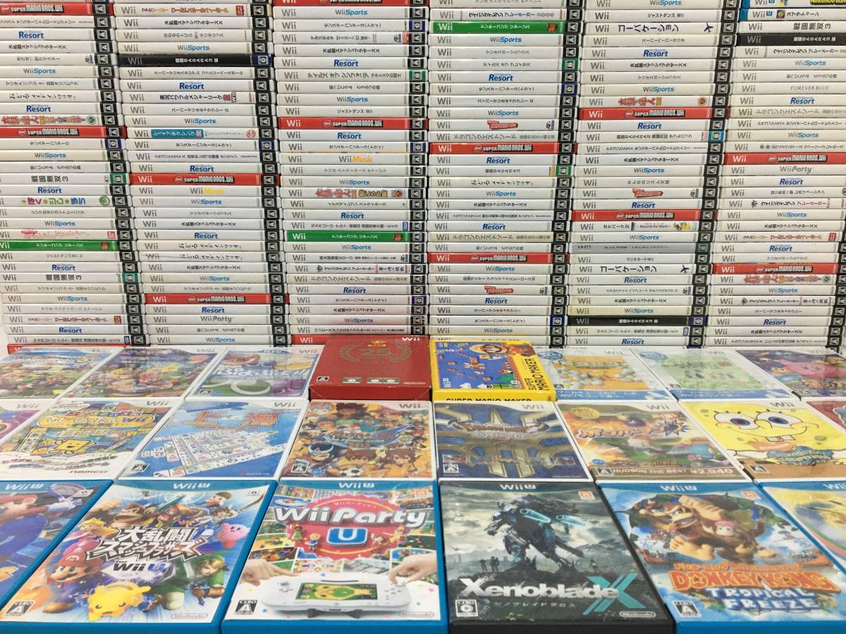 Y285 Wii WiiU ソフト 大量 300本 まとめ売り イナズマイレブンGO