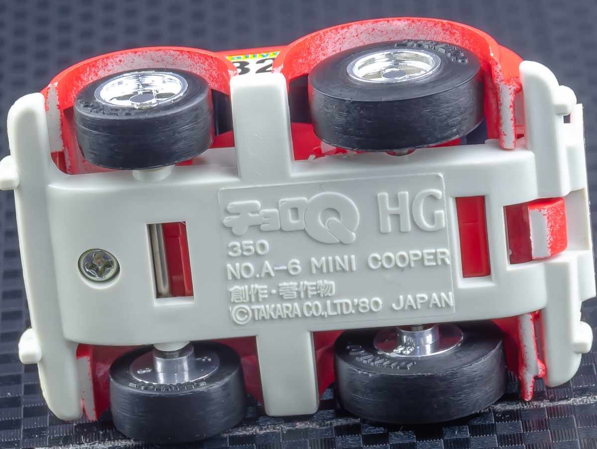 日本製 チョロQ A-6 ミニ クーパー MINI 赤 初版