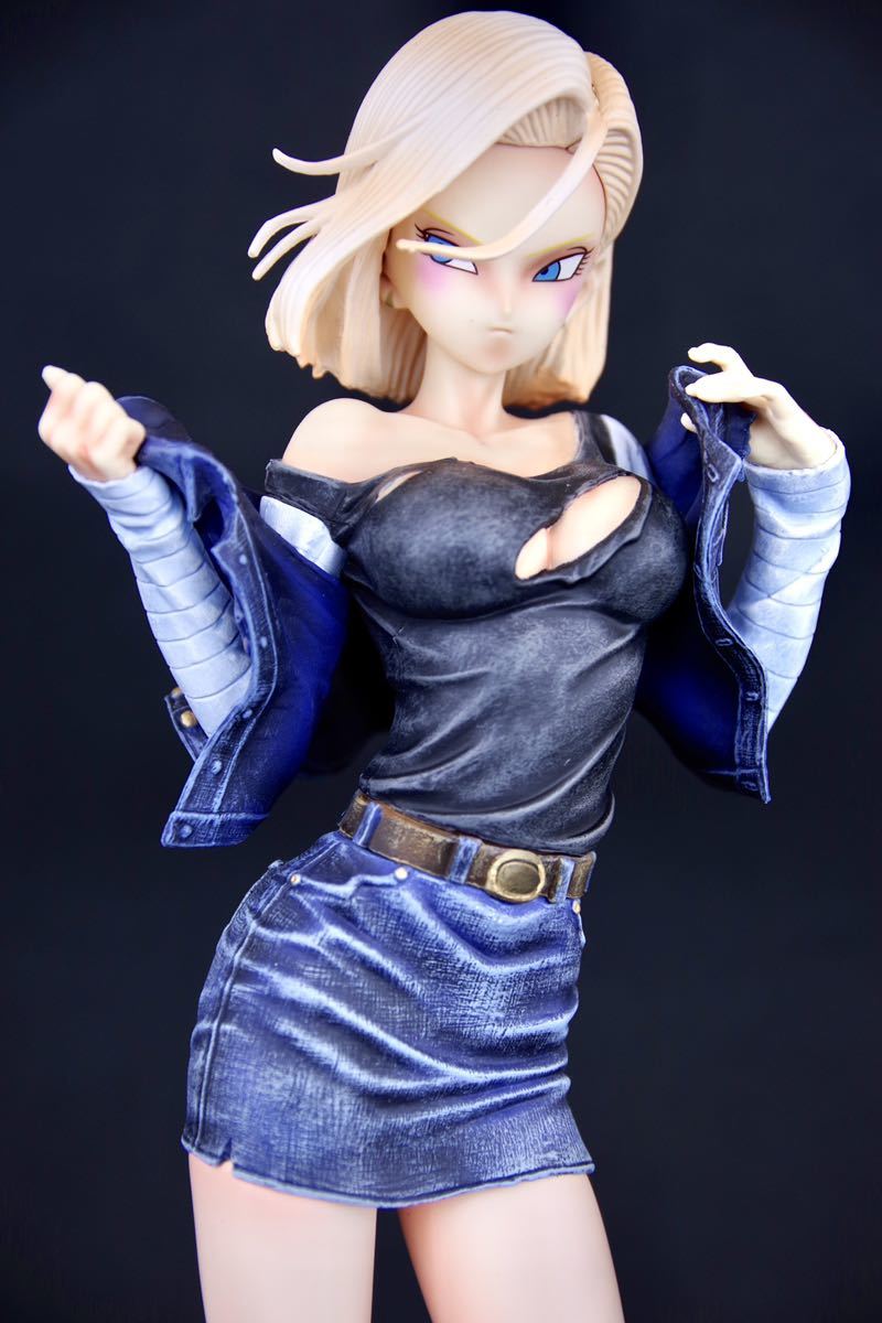 ドラゴンボール【リペイント】ランチ、ブルマglitter&glamours リペイント 人造人間18号 glitter&glamours ドラゴンボール フィギュア
