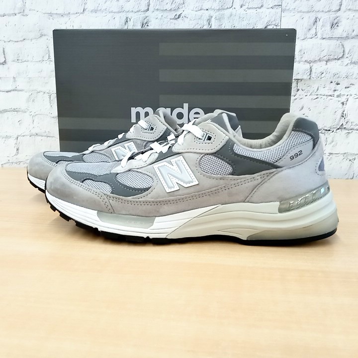 New Balance スニーカー グレー 【箱付き】 992 GRAY ニューバランス 992 M992GR サイズ28cm