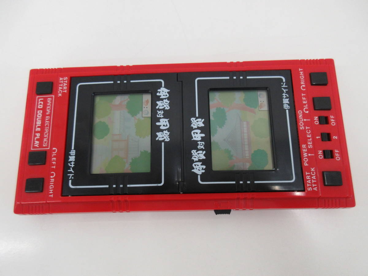 BANDAI バンダイ LSIゲーム DOUBLE PLAY 伊賀対甲賀 ゲームウォッチ 箱