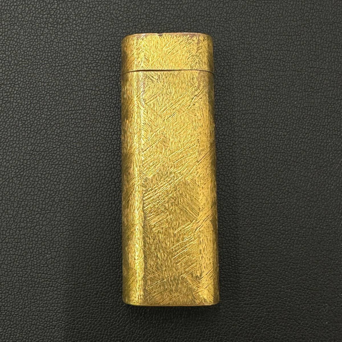 ☆火花確認済み☆ Cartier カルティエ ガスライター ゴールドカラー 