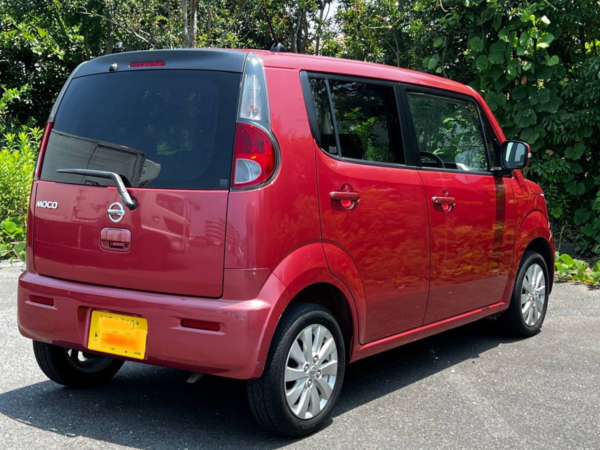 車検付き すぐ乗れます！日産モコ かわいいモコベリー ナビ 純正アルミ  