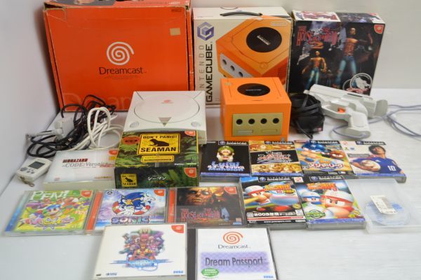 B000V94V　ゲーム機★まとめてセット★ドリームキャスト★ゲームキューブ★ソフト★シーマン★パワプロ★ウイイレ★コレクション
