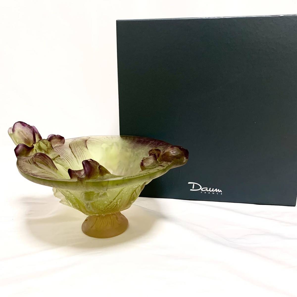 ドーム Daum クリスタル 水晶 限定品 フランス製 Daum France ドーム