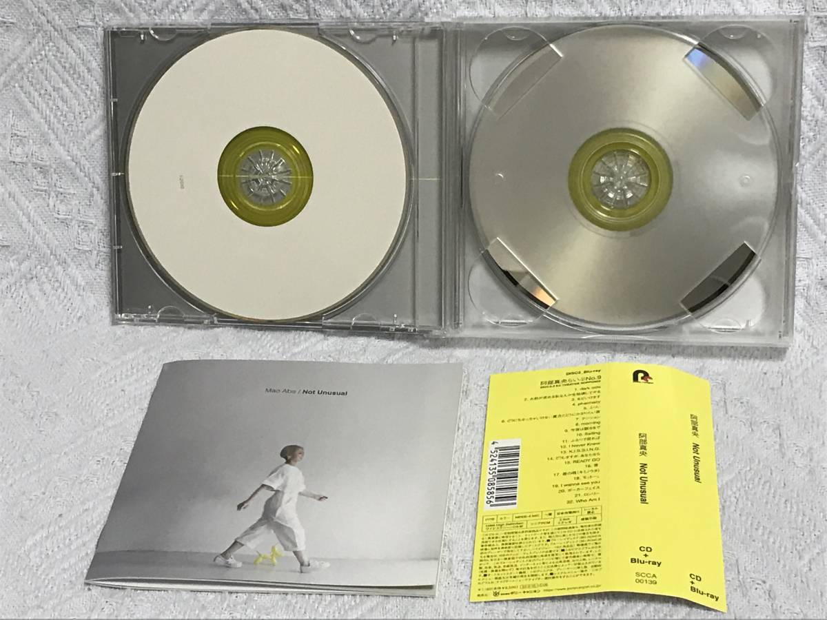 阿部真央 Not Unusual (PCSC限定盤)CD2枚組+Blu-ray 阿部真央 Unusual