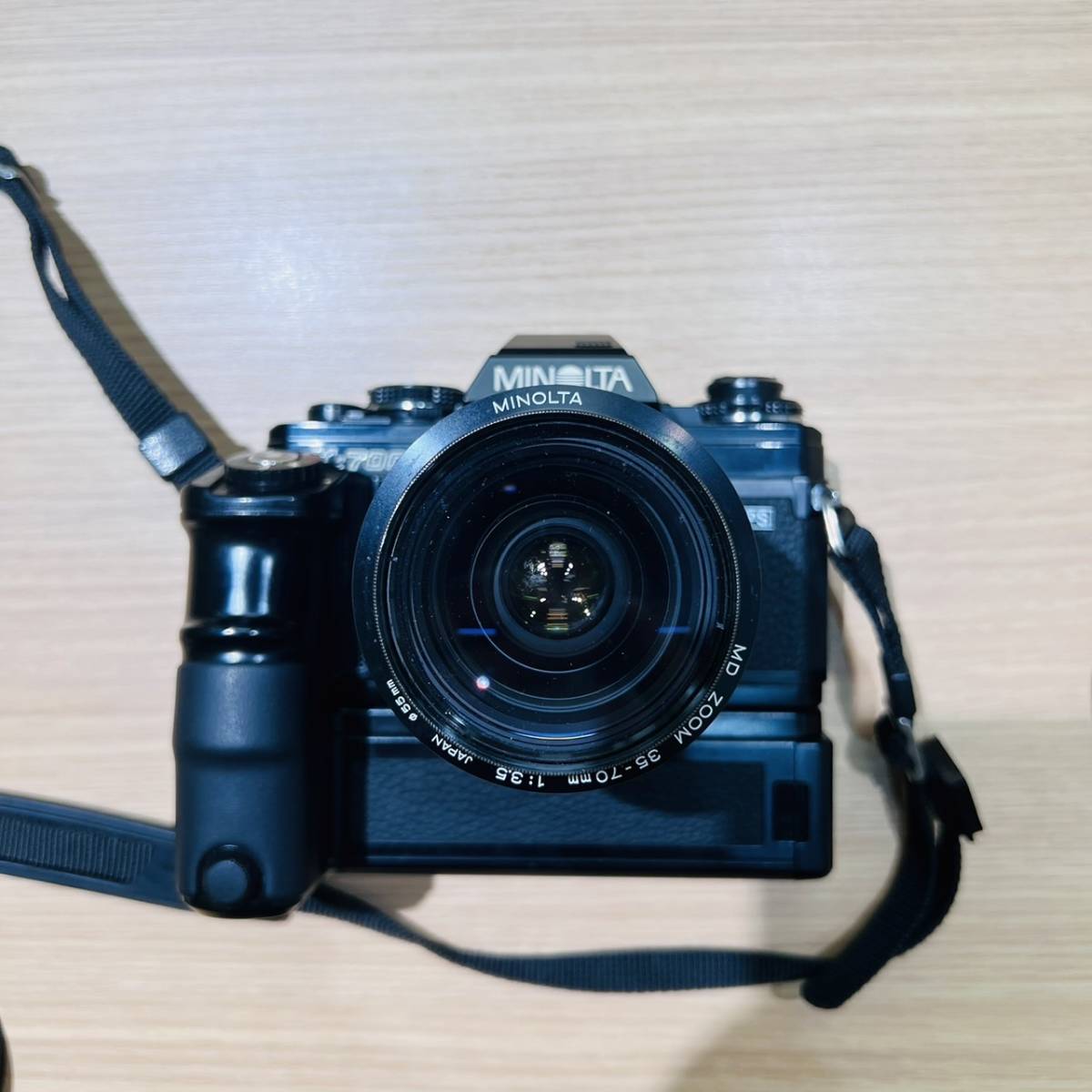IYN-2871】1円～ MINOLTA / ミノルタ X-700 MPS 本体 レンズ4本 