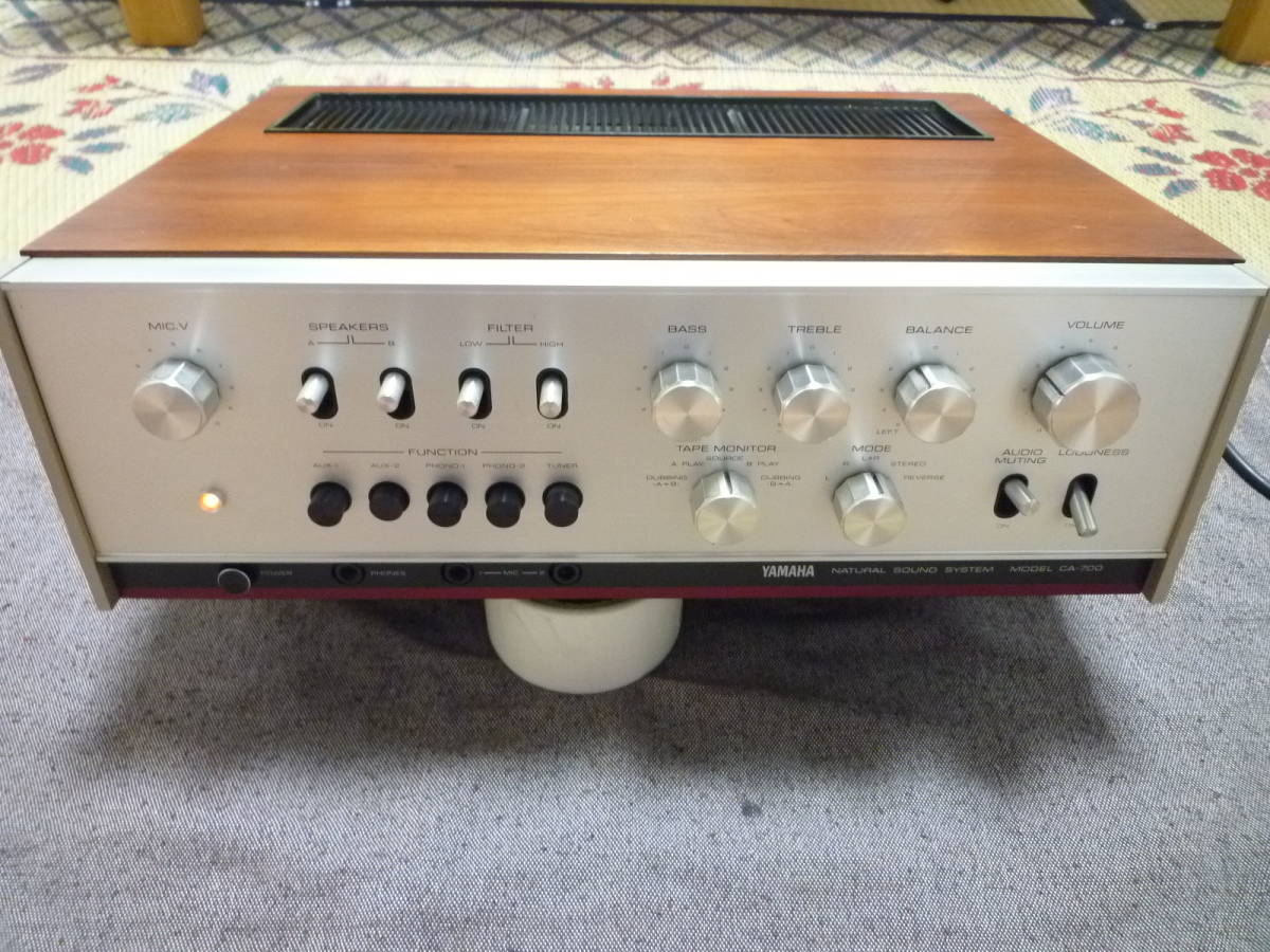 YAMAHA ヤマハ CA-700 プリメインアンプ アンプ NS ナチュラルサウンド