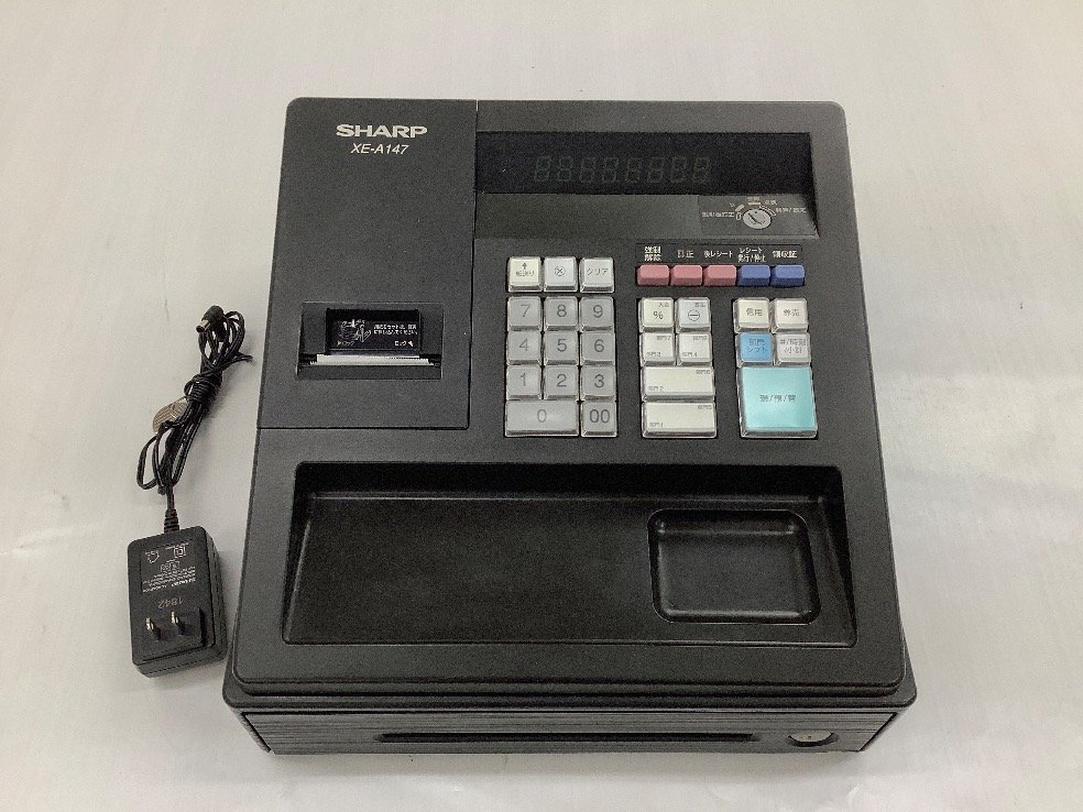 SHARP XE-A147 レジスター（レジスター SHARP 電子レジスタ XE-A147 B 
