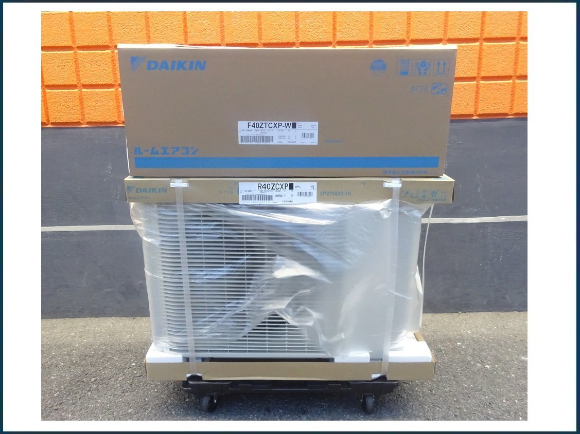 2022年モデル♪　新品・未開封　ダイキン 4.0kW　S40ZTCXP-W　CXシリーズ　自動お掃除機能♪　おもに14畳用　単相200V　引取OK♪