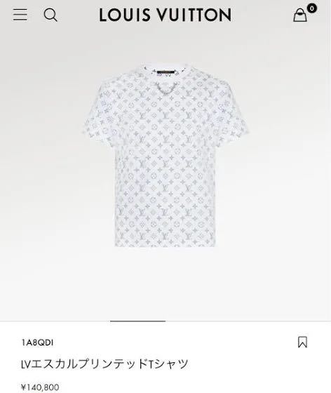 ルイヴィトンTシャツ