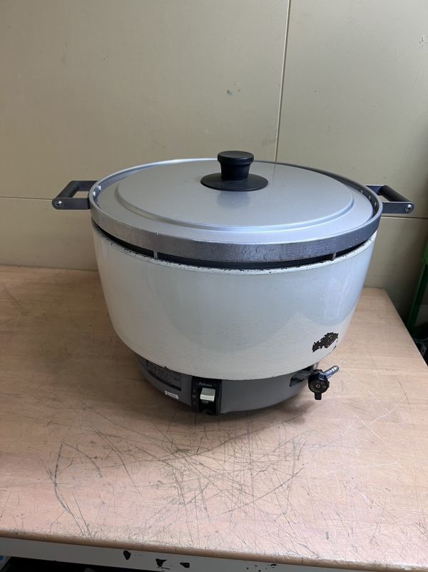 中古 現状 Paloma ガス炊飯ジャー 型番 PR-8DSS-1 8.0L 4.4升 2014年