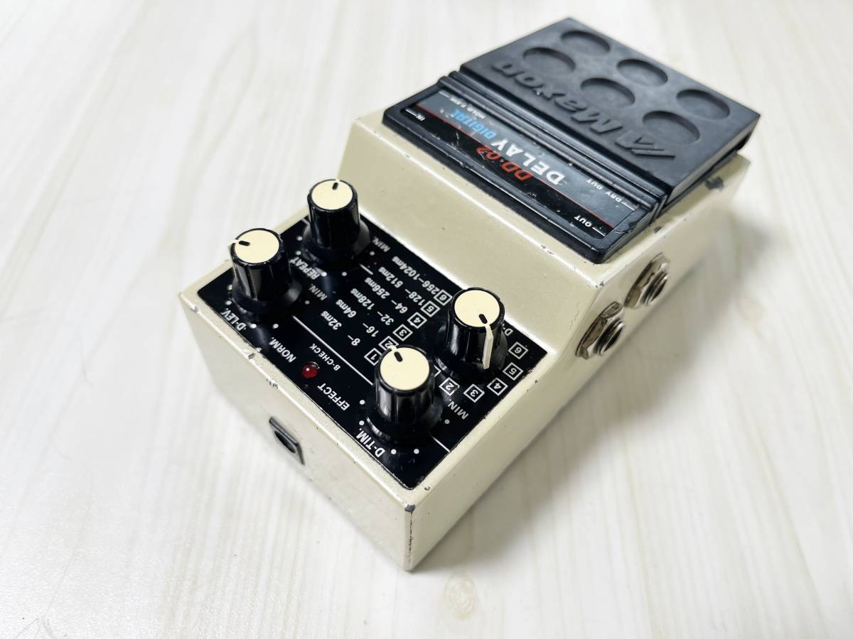 即決 Maxon DD-02 日本製 Digital DELAY 初期デジタルディレイ