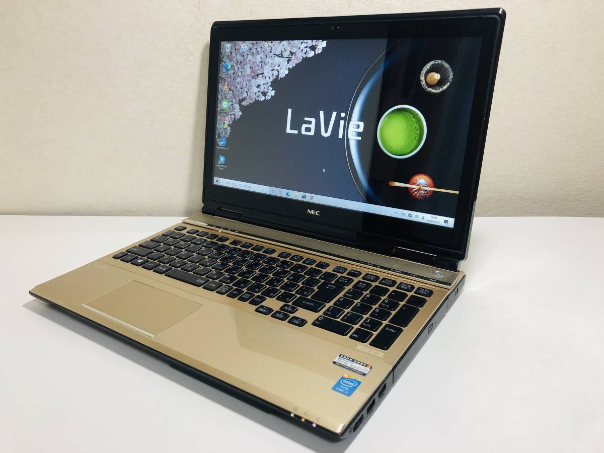 【爆速新SSD512GB☆メモリ8GB☆タッチパネル♪】☆NEC LL750/M （金）☆最強 Core i7-4700MQ☆カメラ/Blu-ray/USB3.0☆管：a06