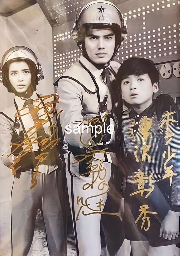 写真 L版 ウルトラマン 黒部進 桜井浩子 津沢彰秀 フジアキコ ホシノ イサム少年 サイン入り(写真)|売買されたオークション情報 ...