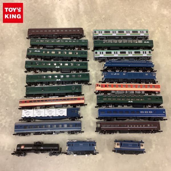 1円〜 訳あり ジャンク KATO等 Nゲージ ナハネ20 サハE231 他