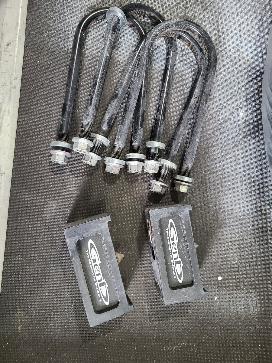 玄武　ハイエース　ハイトダウンブロックキット　2.0インチ　SDB20H　中古　