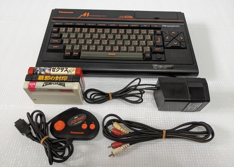 美品 Panasonic FS-A1 MSX2 本体 昭和レトロPC Panasonic FS-A1 MSX2 旧型PC ジャンク Panasonic FS-A1F 旧型PC MSX2