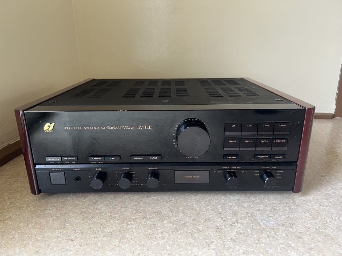 サンスイ AU-α907i SANSUI LIMITED MOS プリメインアンプ 山水 - mos 