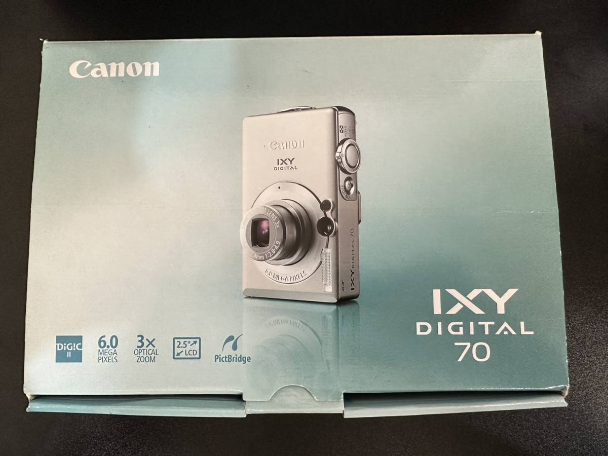 Canon IXY DIGITAL70 デジタルカメラ バッテリー、SDカード付 Canon