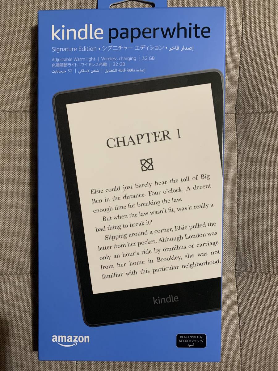 kindle paperwhite Signature Edition 11世代 32G Kindle Paperwhite Signature Why Is r&frasl;kindle